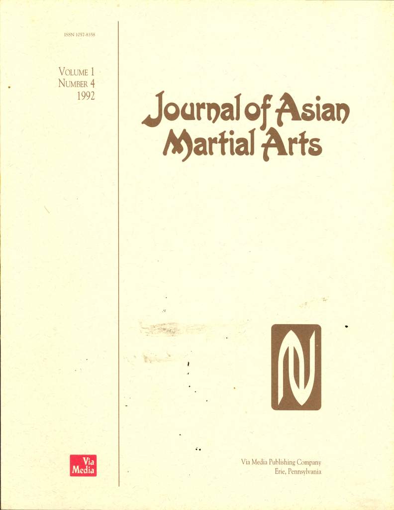 10/92 Journal of Asian Martial Arts